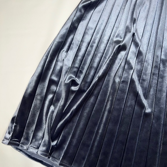 Worthington Skirt Women’s 12 Petite Blue Polyester Blend Elastic Waist NWT - Picture 6 of 12